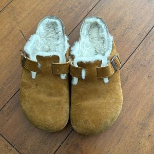 Birkenstock Shearling-Lined Clog